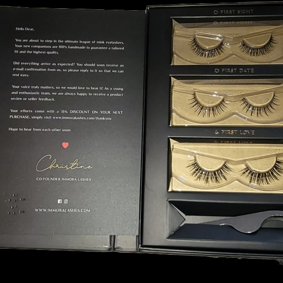 Immora Other - Lashes Set - Black